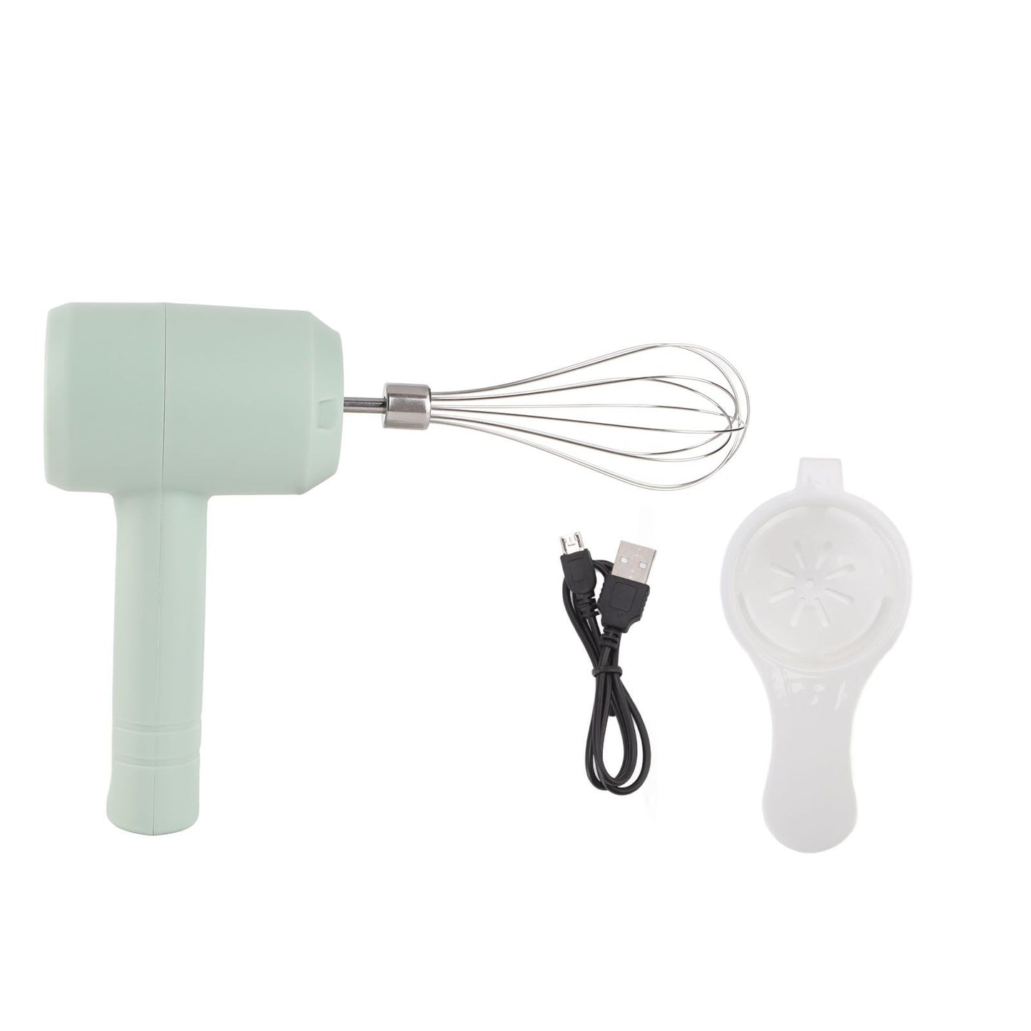 Electric Hand Mixer Automatic USB Rechargeable Portable Cordless Handheld Mixer for Baking Cake Egg Cream V1294-YM0521-3113220315411