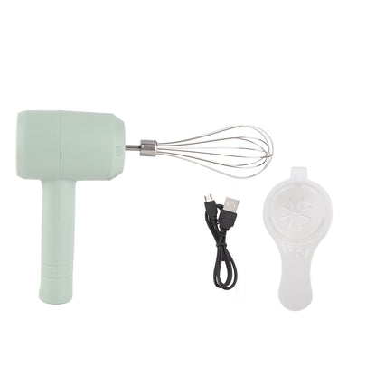 Electric Hand Mixer Automatic USB Rechargeable Portable Cordless Handheld Mixer for Baking Cake Egg Cream V1294-YM0521-3113220315411