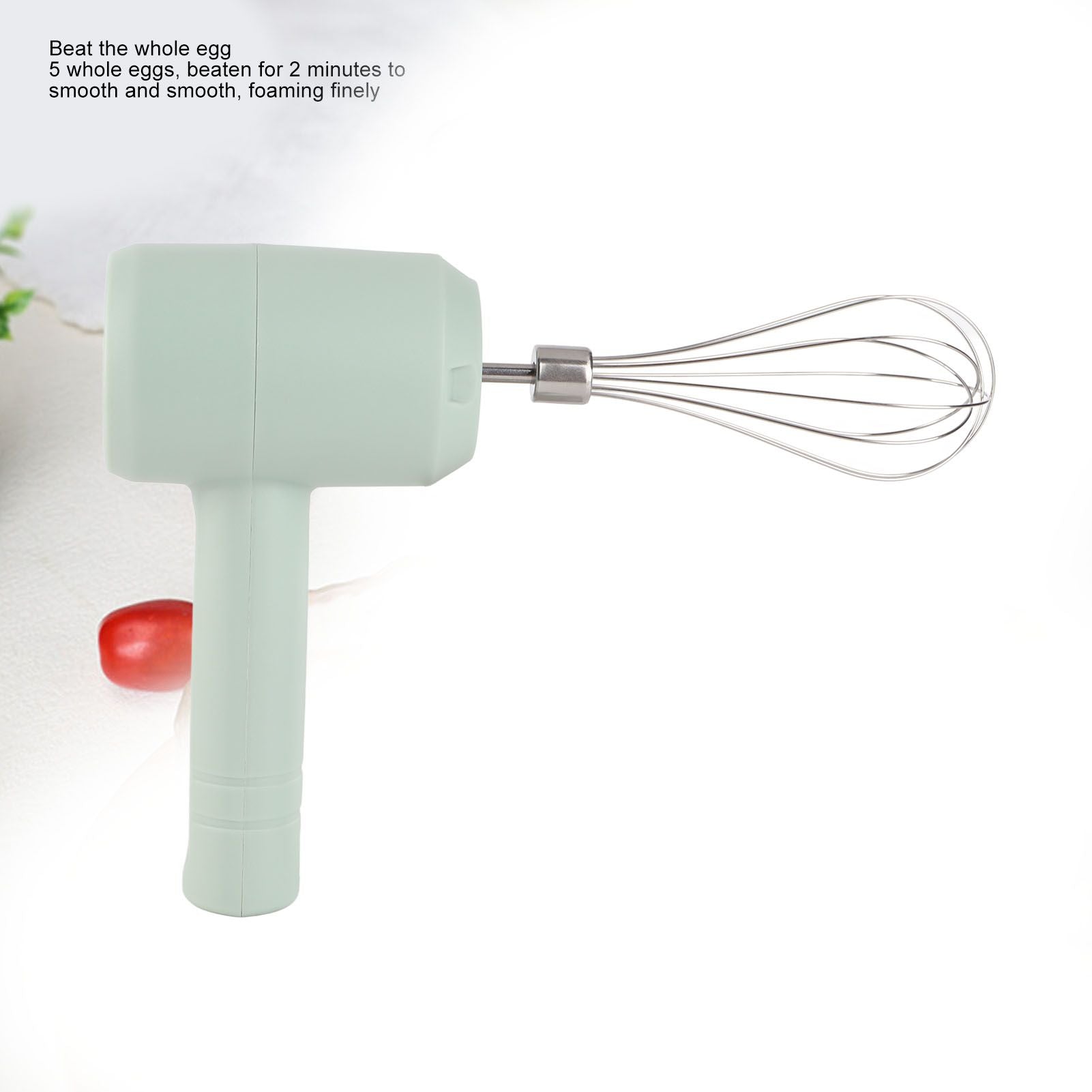 Electric Hand Mixer Automatic USB Rechargeable Portable Cordless Handheld Mixer for Baking Cake Egg Cream V1294-YM0521-3113220315411