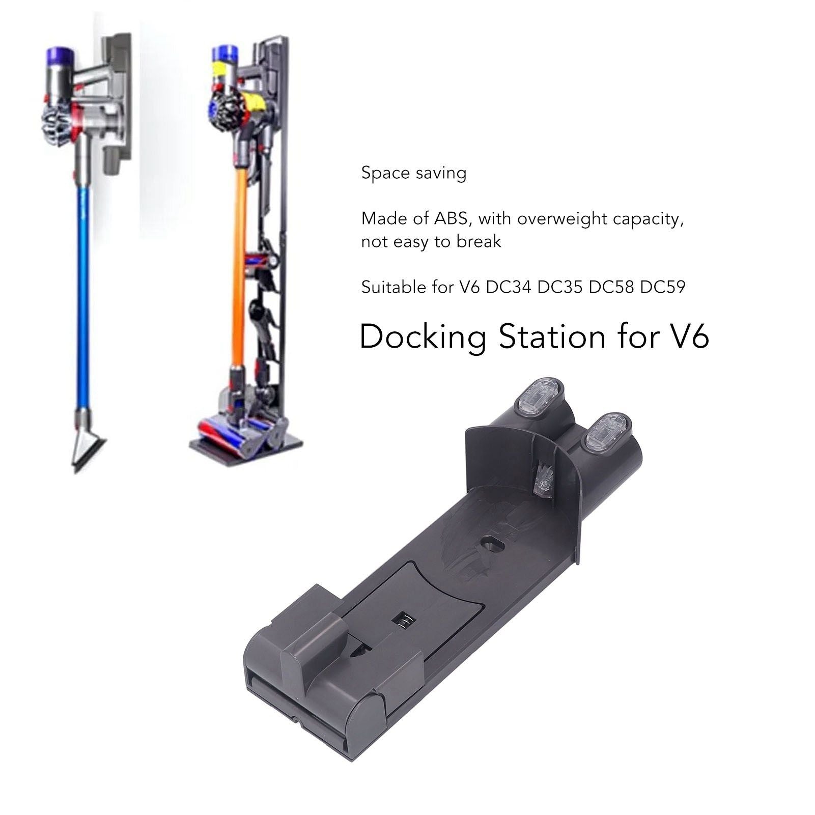 Dock Station Replacement Docking Station Part Kit for V6 DC34 DC35 DC58 DC59 Vacuum Cleaner V1294-YM0521-3113220317811