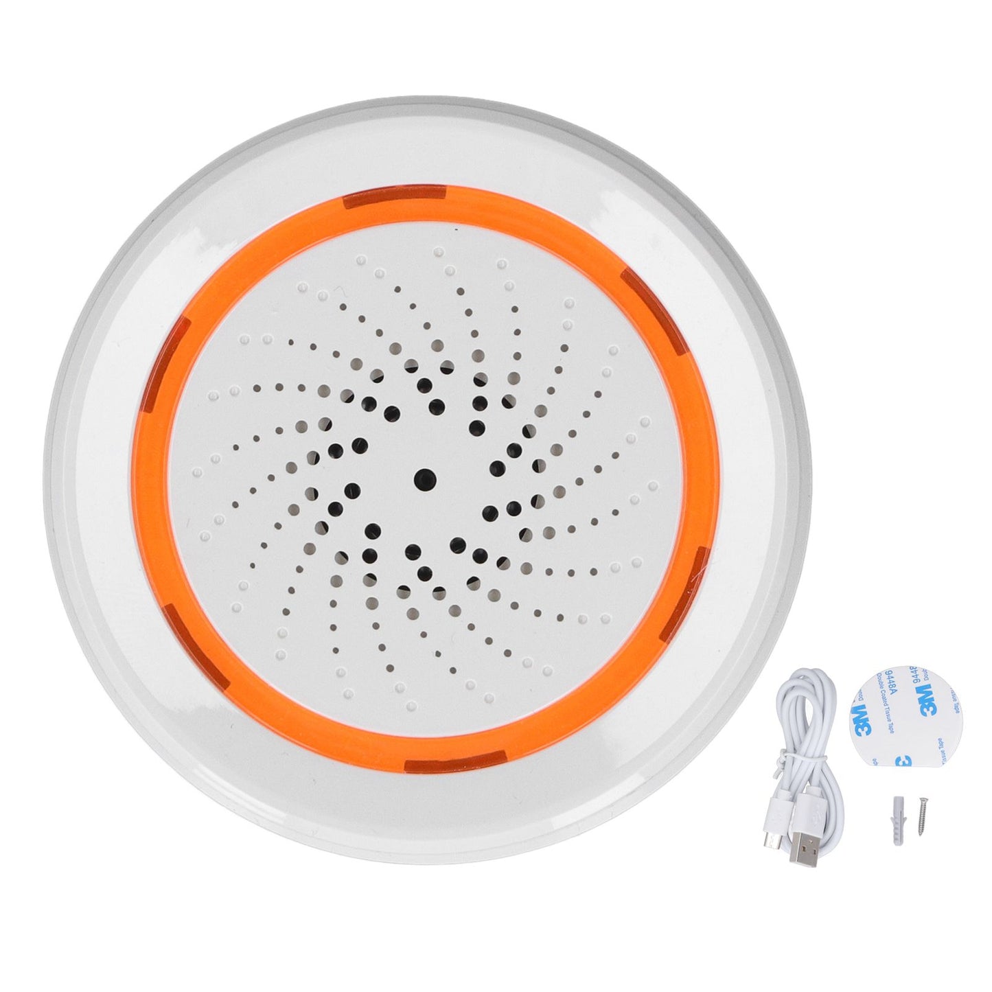 Audible Alarm Smart Siren Alarm 90db for Zigbee3.0 Communication Protocol 5V 1A for Tuya Wireless Alarm for V1294-YM0521-3113220323111