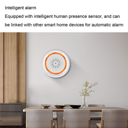 Audible Alarm Smart Siren Alarm 90db for Zigbee3.0 Communication Protocol 5V 1A for Tuya Wireless Alarm for V1294-YM0521-3113220323111
