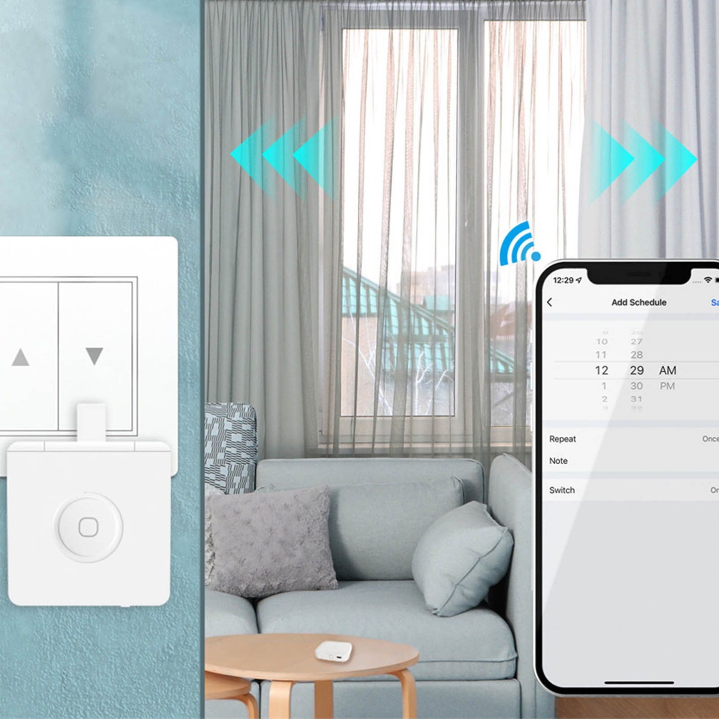 Finger Robot Switch Professional APP Remote Control Mini Bluetooth Bot Button Pusher for Home Bedroom Garage V1294-YM0521-3113220323811
