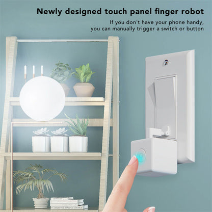 Finger Robot Switch Professional APP Remote Control Mini Bluetooth Bot Button Pusher for Home Bedroom Garage V1294-YM0521-3113220323811