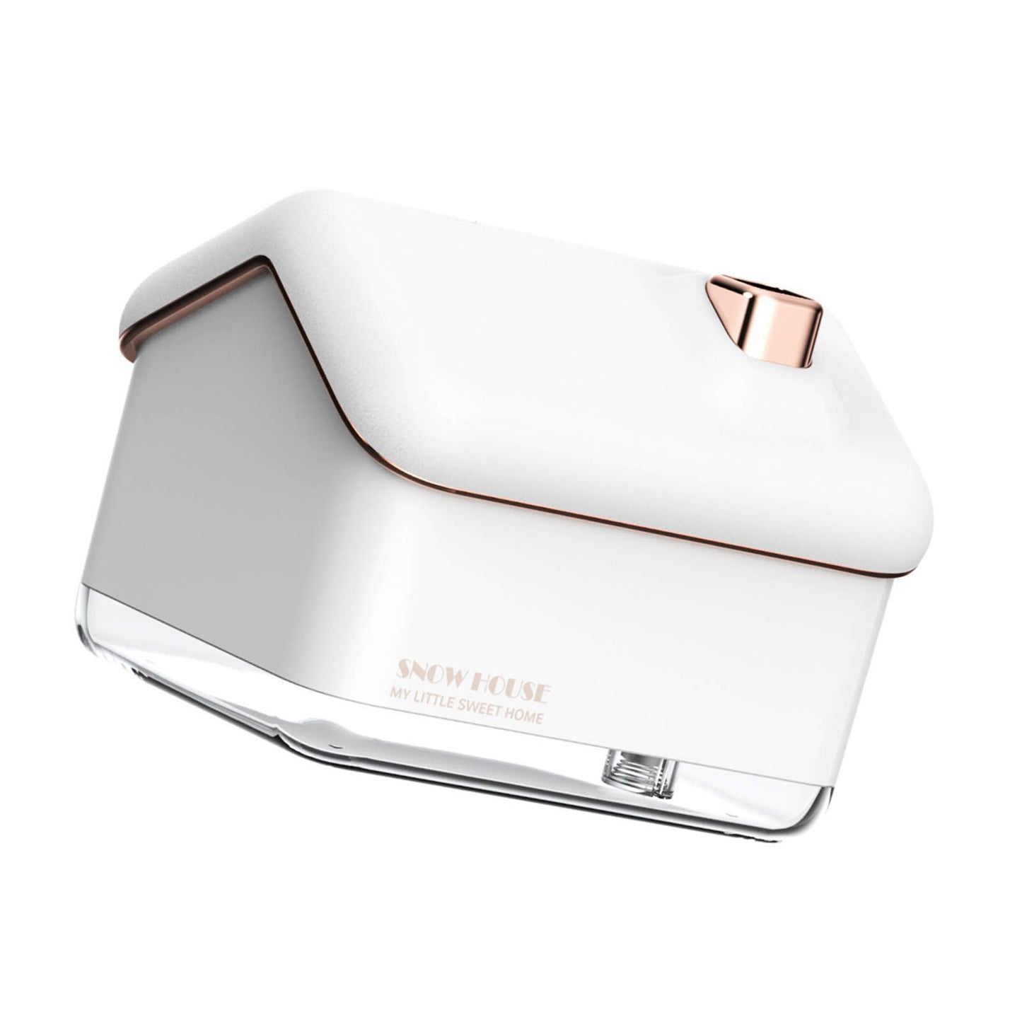 Snow House Mini Humidifier USB Nano Atomization Humidifier with Night Light for Living Room Bedroom Plug In V1294-YM0521-3113230005411