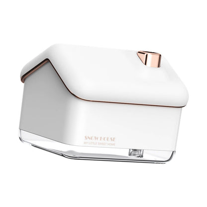 Snow House Mini Humidifier USB Nano Atomization Humidifier with Night Light for Living Room Bedroom Plug In V1294-YM0521-3113230005411