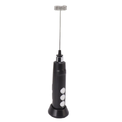 Electric Tumbler Stirrer Rechargeable Handheld Mini Foam Maker for Coffee Egg Hot Chocolate Black V1294-YM0521-3113230015311