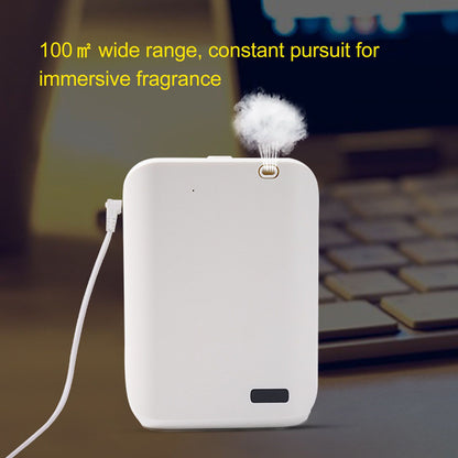 Wall Oil Diffuser Anti Dry Design Silent Timing Function Phone Control Portable Diffuser for Bedroom Office V1294-YM0521-3113230020511