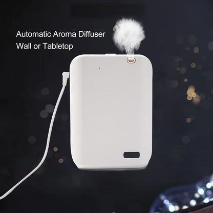 Wall Oil Diffuser Anti Dry Design Silent Timing Function Phone Control Portable Diffuser for Bedroom Office V1294-YM0521-3113230020511