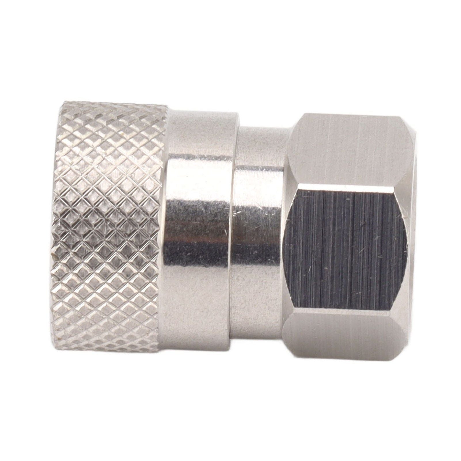 CO2 Refill Connector 304 Stainless Steel Gas Filling Adapter 1/8NPT Female Thread Coupling V1294-YM0521-3113230021311