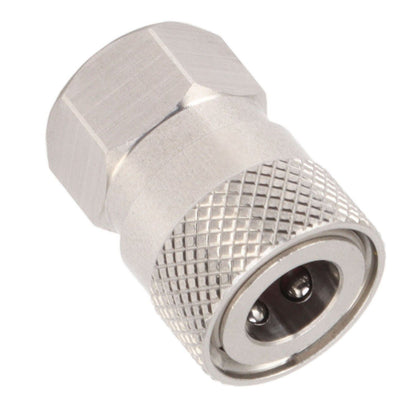 CO2 Refill Connector 304 Stainless Steel Gas Filling Adapter 1/8NPT Female Thread Coupling V1294-YM0521-3113230021311