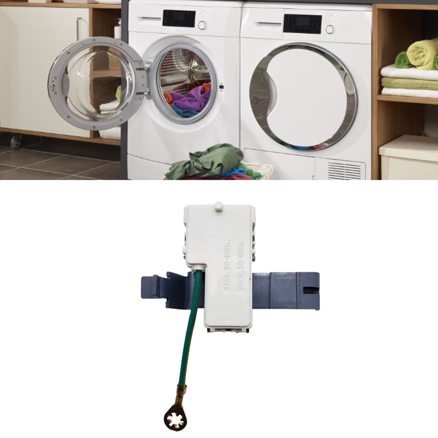 Washer Lid Switch 8318084 Washing Machine Switch Accessories Replacement for Amana Maytag V1294-YM0521-3113230023511