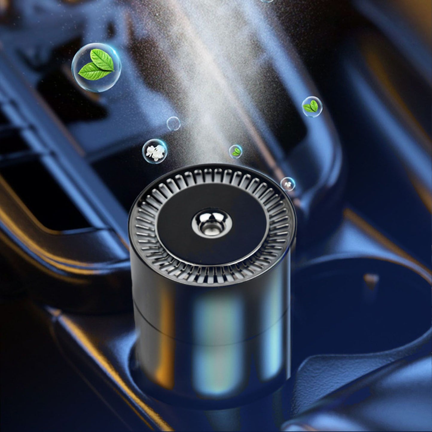 Car Fragrance Humidifier USB 3 Gears Adjustable Automatic Induction Portable Aromatherapy Humidifier with V1294-YM0521-3113230027812