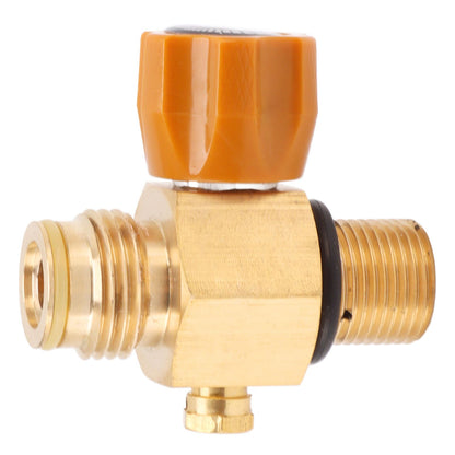 G1/2 14 CO2 Cylinder Refill Adapter High Pressure M18x1.5 Refill CO2 Valve Adapter Thread Converter 5000psi V1294-YM0521-3113230028711