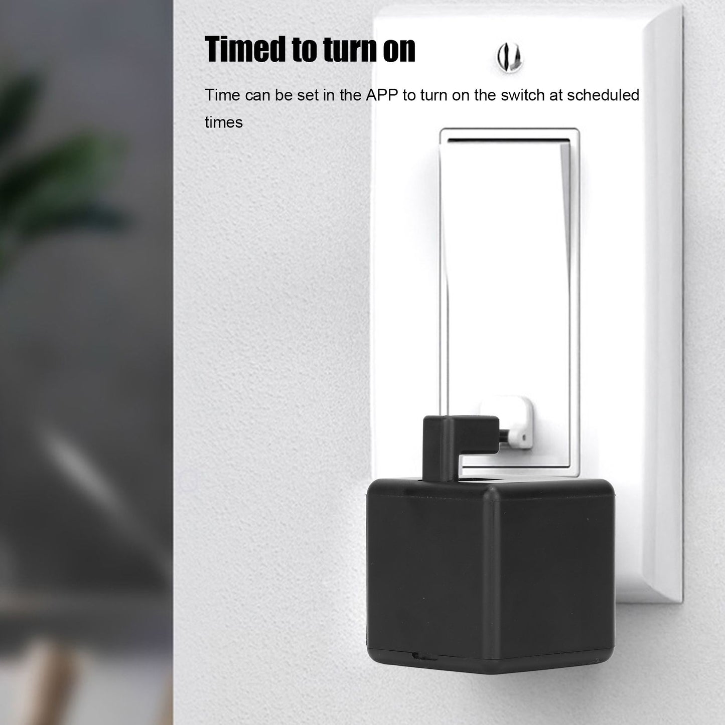 Smart Switch Button Pusher BT APP and Timer Control Easy Installation Universal Compact Smart Switch V1294-YM0521-3113230037311