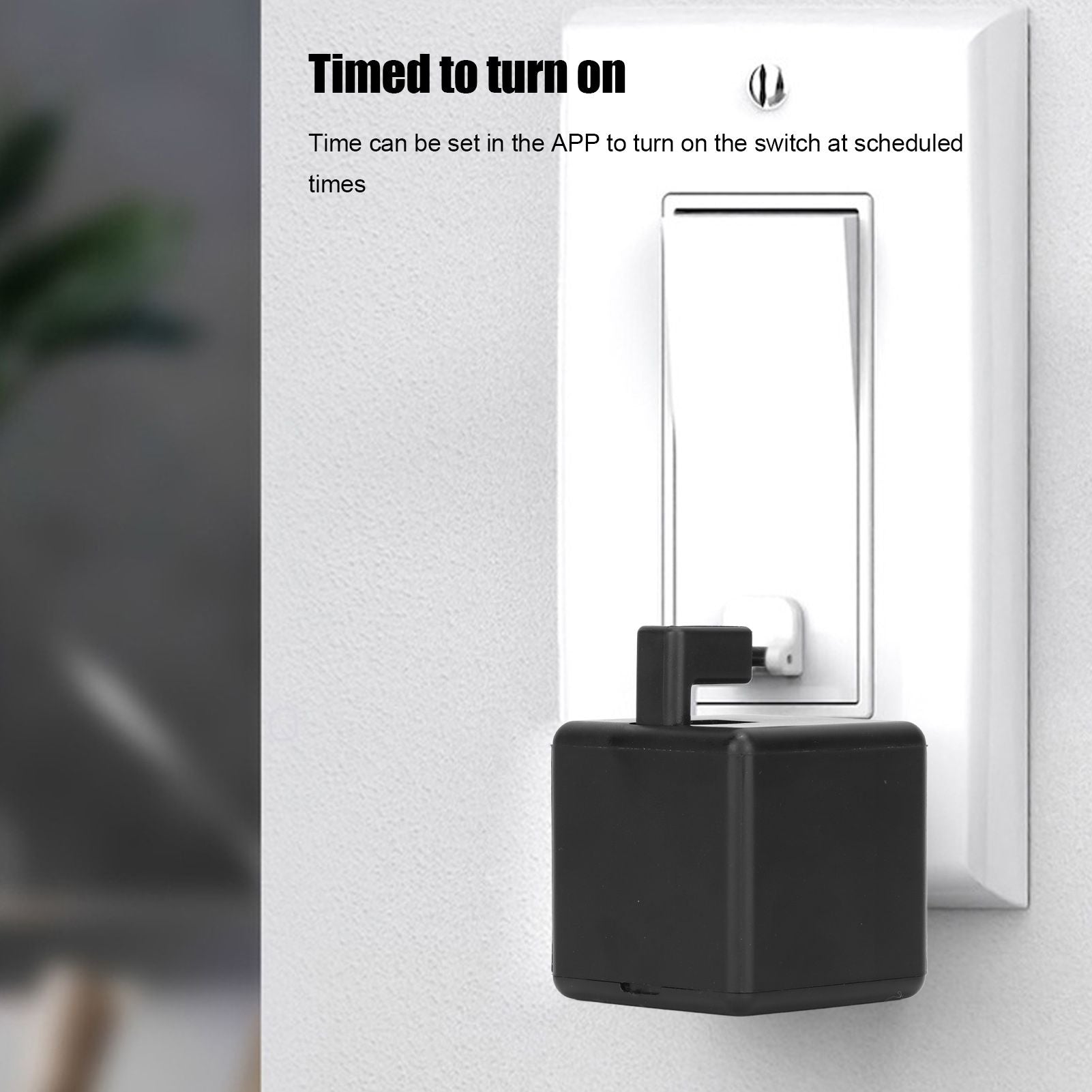 Smart Switch Button Pusher BT APP and Timer Control Easy Installation Universal Compact Smart Switch V1294-YM0521-3113230037311
