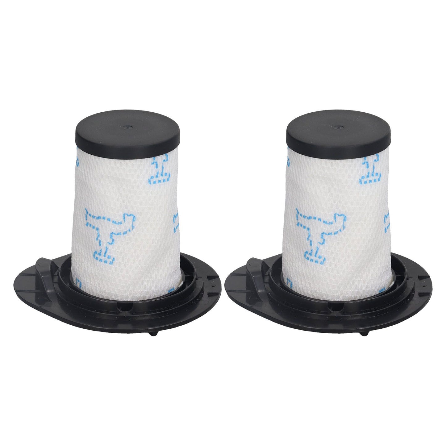 2PCS Vacuum Cleaner Filter ZR009002 ABS Housing Dust Reduction Filter Replacement for RH9252 RH9276 RH9286 V1294-YM0521-3113230037511