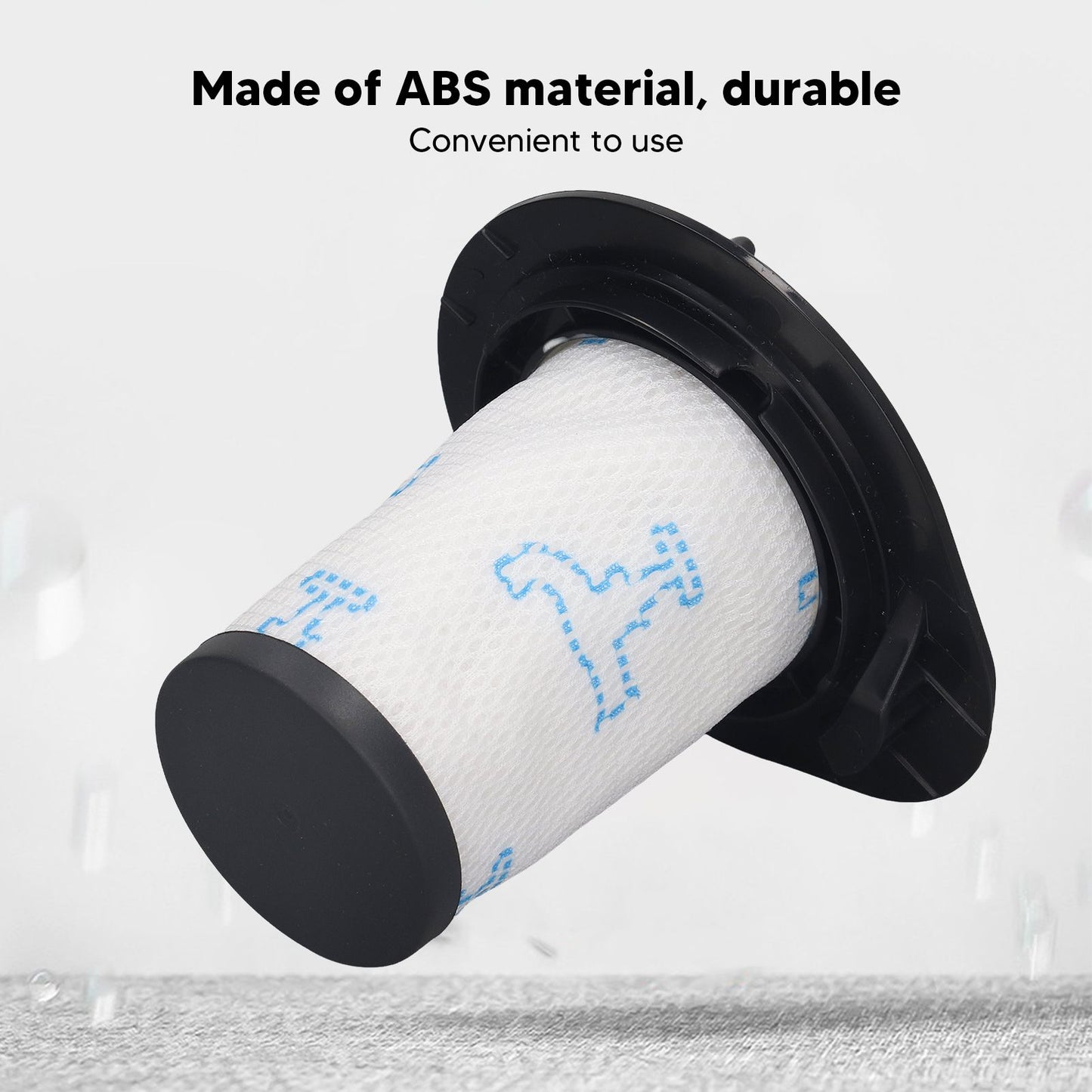 2PCS Vacuum Cleaner Filter ZR009002 ABS Housing Dust Reduction Filter Replacement for RH9252 RH9276 RH9286 V1294-YM0521-3113230037511