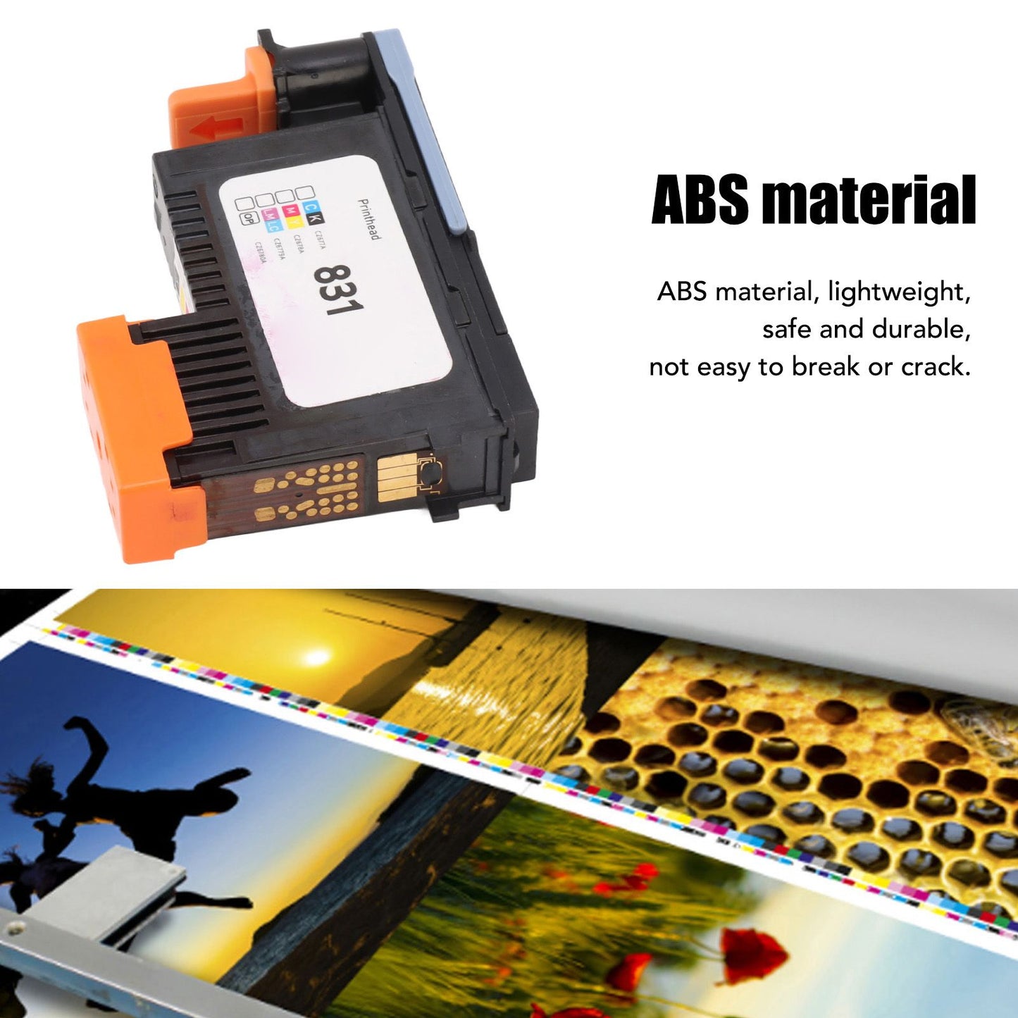 Printer Print Head ABS Plastic Replaceable Stable Performance Printhead for HP Latex 310 330 360 370 V1294-YM0521-3113230043611