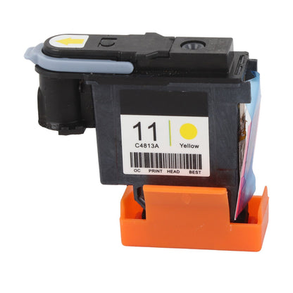Printer Printhead Yellow Color Durable ABS Colorfast Rustproof Printhead for HP Designjet 100 110 111 500 510 V1294-YM0521-3113230045111