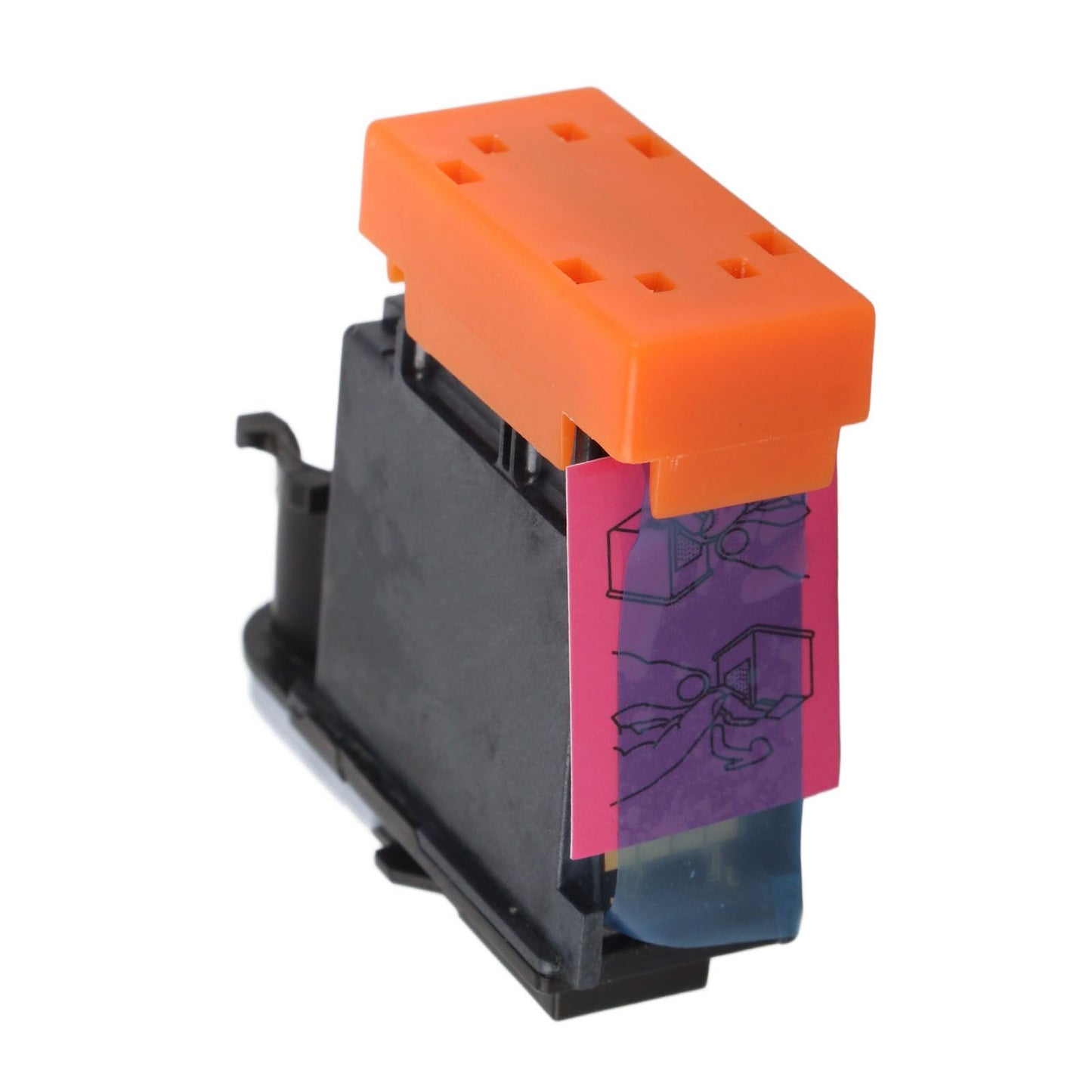 Printer Printhead Yellow Color Durable ABS Colorfast Rustproof Printhead for HP Designjet 100 110 111 500 510 V1294-YM0521-3113230045111