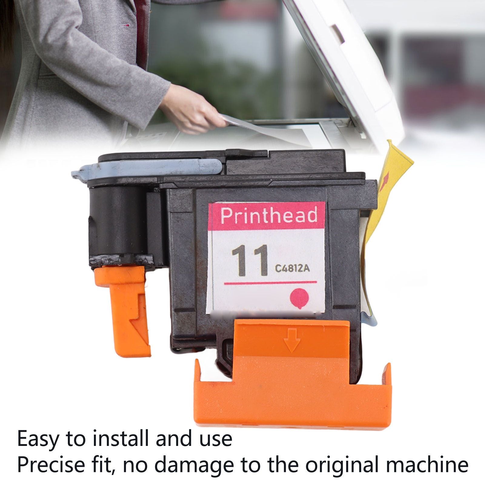 Printhead Replacement for HP for Designjet 100 110 111 500 510 800 813 850 Glossy Printing Precise Fit Print V1294-YM0521-3113230045211