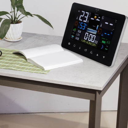 Colorful Touch Screen Digital Weather Forecast Station Wireless Indoor Outdoor Thermometer V1294-YM0521-3113230046611