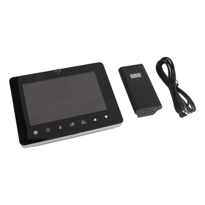 Colorful Touch Screen Digital Weather Forecast Station Wireless Indoor Outdoor Thermometer V1294-YM0521-3113230046611