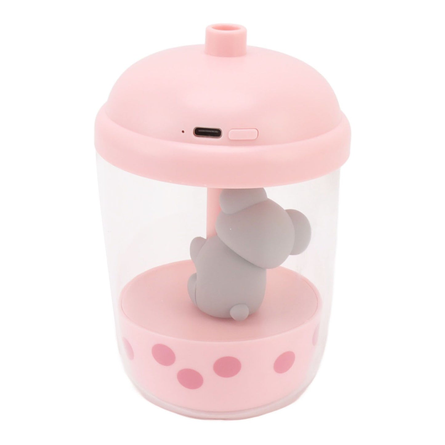 Koala Animal Humidifier Portable Cool Mist Humidifier USB Desktop Humidifier For Home Pink V1294-YM0521-3113230047811