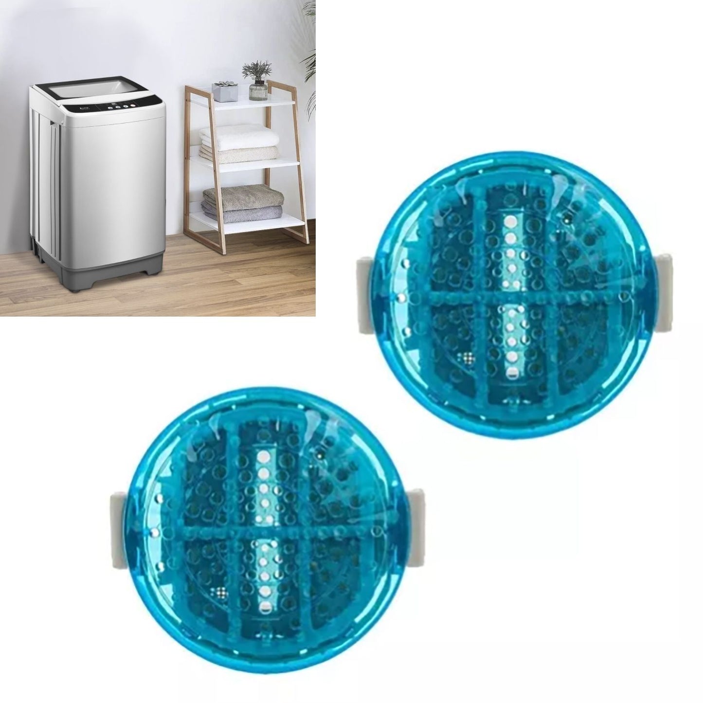 2PCS Washing Machine Filter Environmentally Friendly Reusable Washer Water Inlet Valve Filter for Home V1294-YM0521-3113230053611