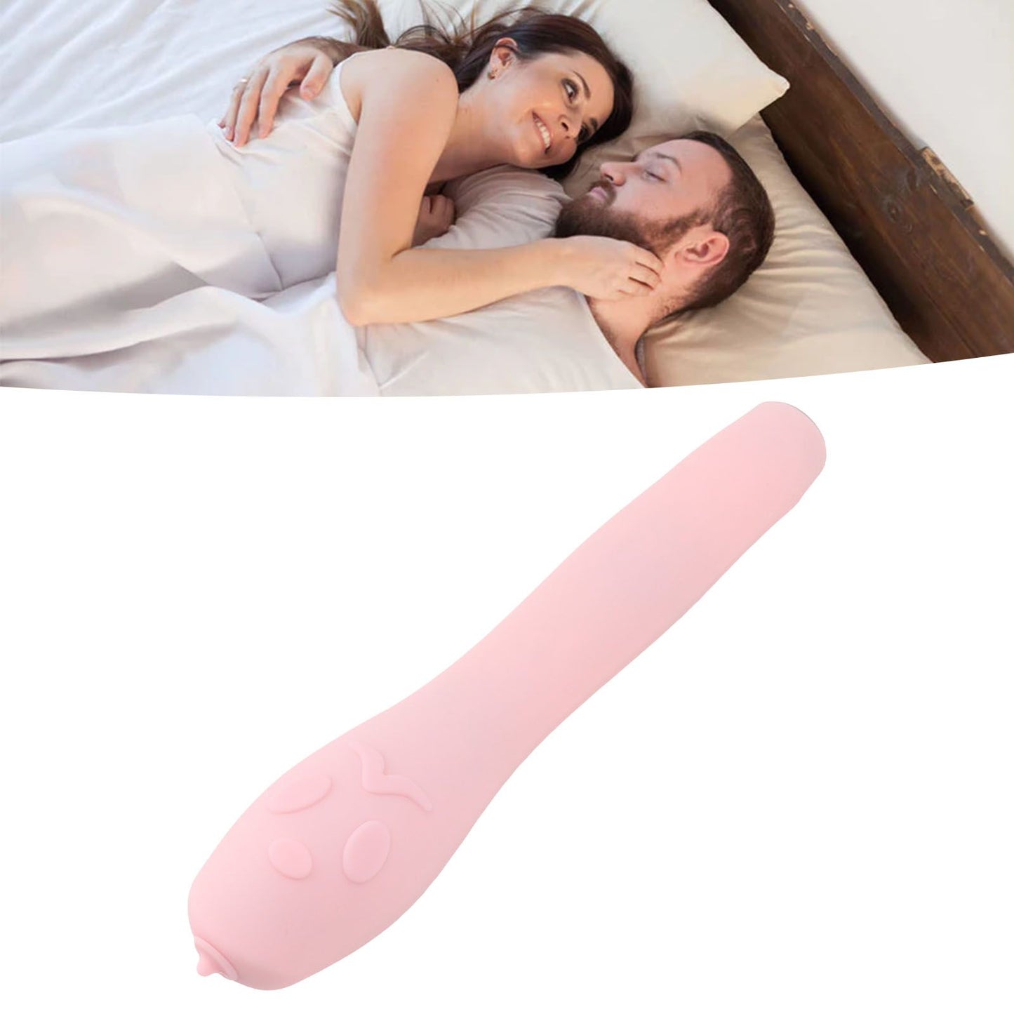 Vibrator Adjustable Vibrating Stick Massager IP68 Waterproof with Camera Video LED Lamp Beads V1294-YM0521-3113230054111