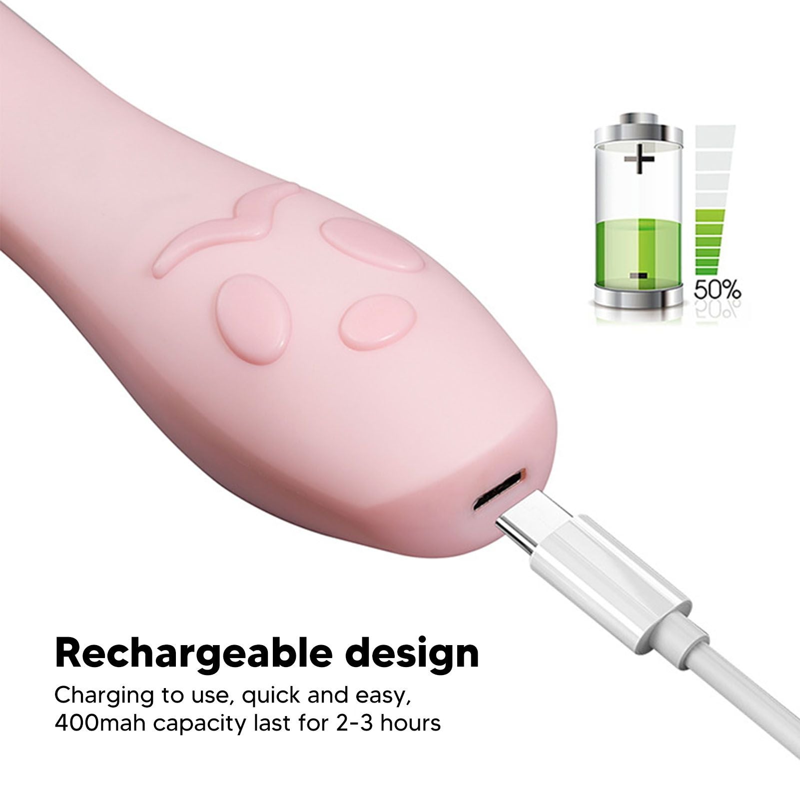 Vibrator Adjustable Vibrating Stick Massager IP68 Waterproof with Camera Video LED Lamp Beads V1294-YM0521-3113230054111