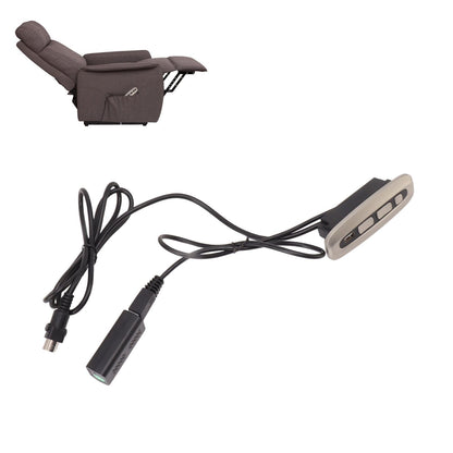 Electric Recliner Switch Multifunctional 5 Button 5 Pin USB Charging Electric Sofas Remote Control for Home V1294-YM0521-3113230054811