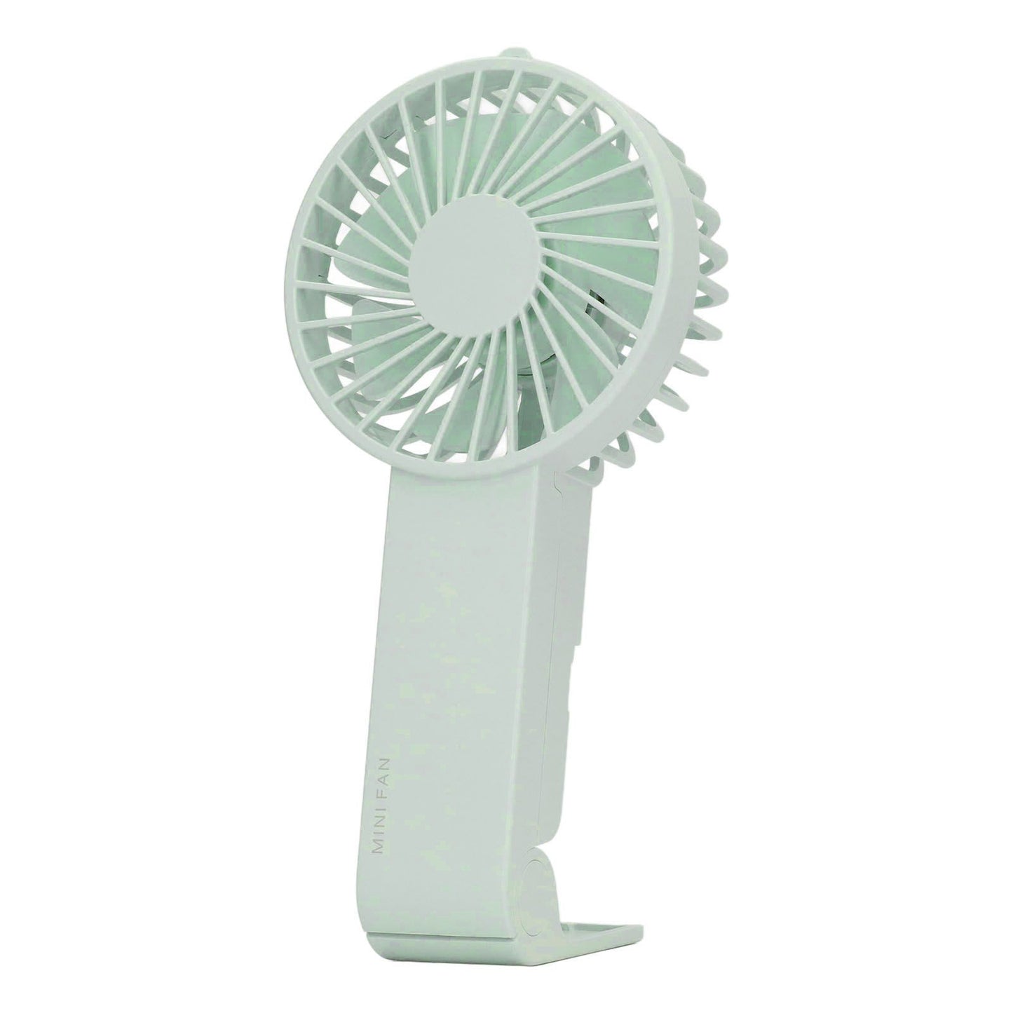 Mini Handheld Fan Foldable Portable Fan USB Rechargeable Fan For Home Office Travel Green V1294-YM0521-3113230055913