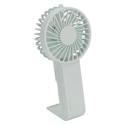 Mini Handheld Fan Foldable Portable Fan USB Rechargeable Fan For Home Office Travel Green V1294-YM0521-3113230055913