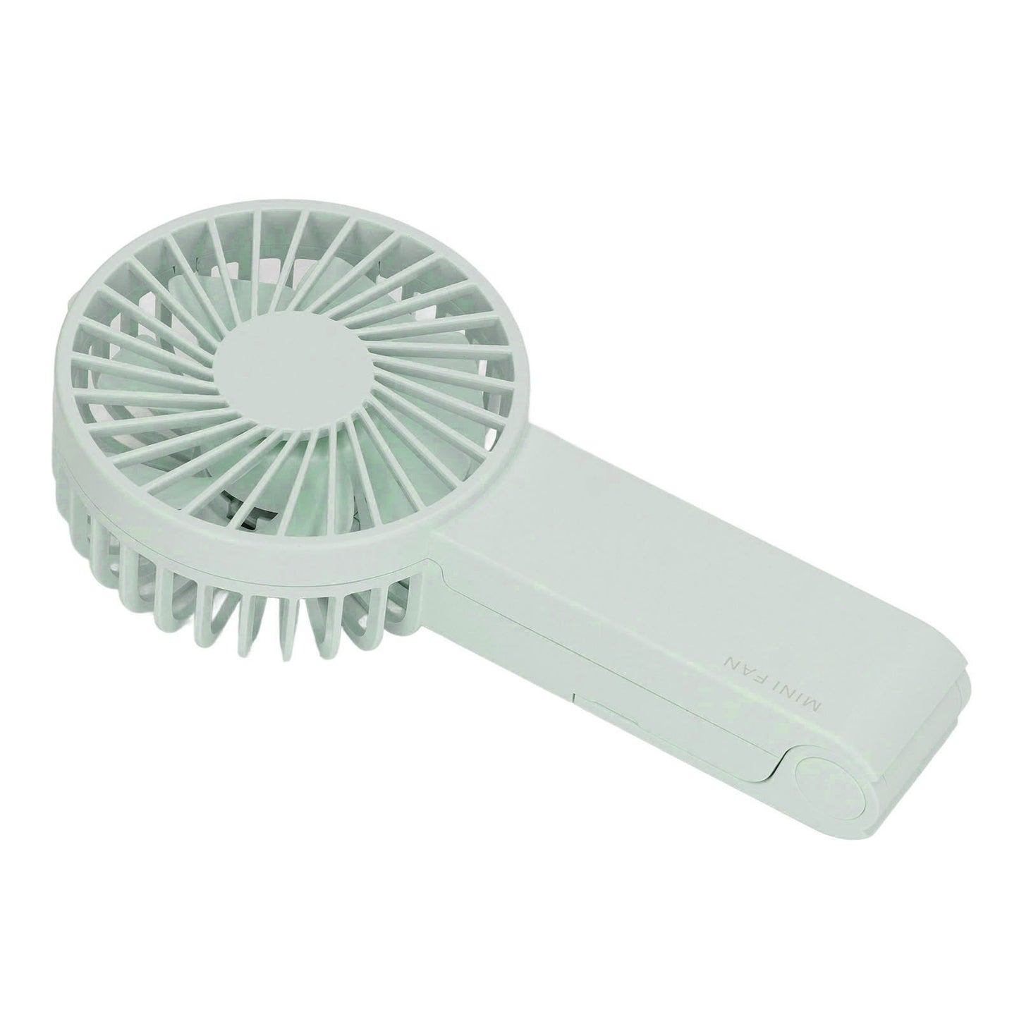 Mini Handheld Fan Foldable Portable Fan USB Rechargeable Fan For Home Office Travel Green V1294-YM0521-3113230055913