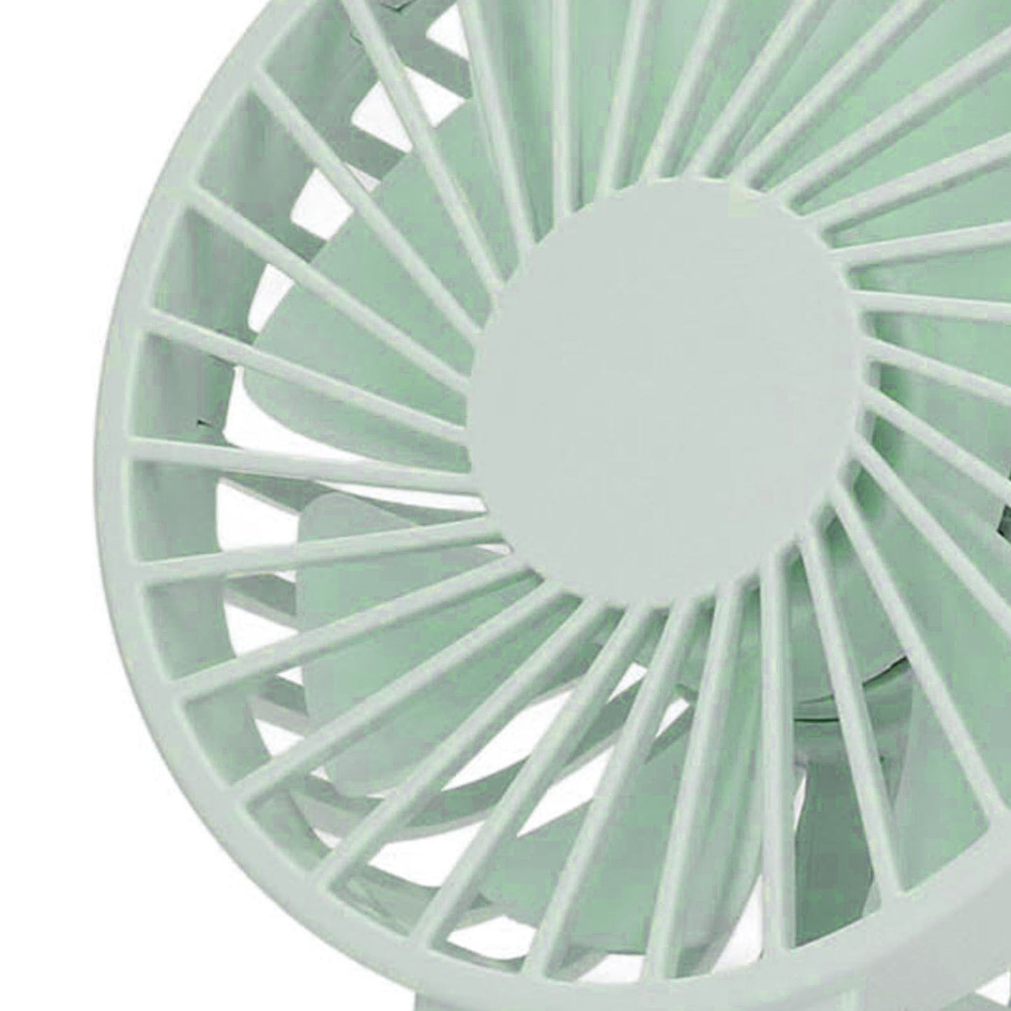 Mini Handheld Fan Foldable Portable Fan USB Rechargeable Fan For Home Office Travel Green V1294-YM0521-3113230055913