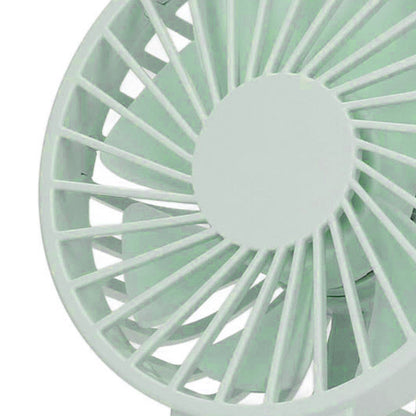 Mini Handheld Fan Foldable Portable Fan USB Rechargeable Fan For Home Office Travel Green V1294-YM0521-3113230055913