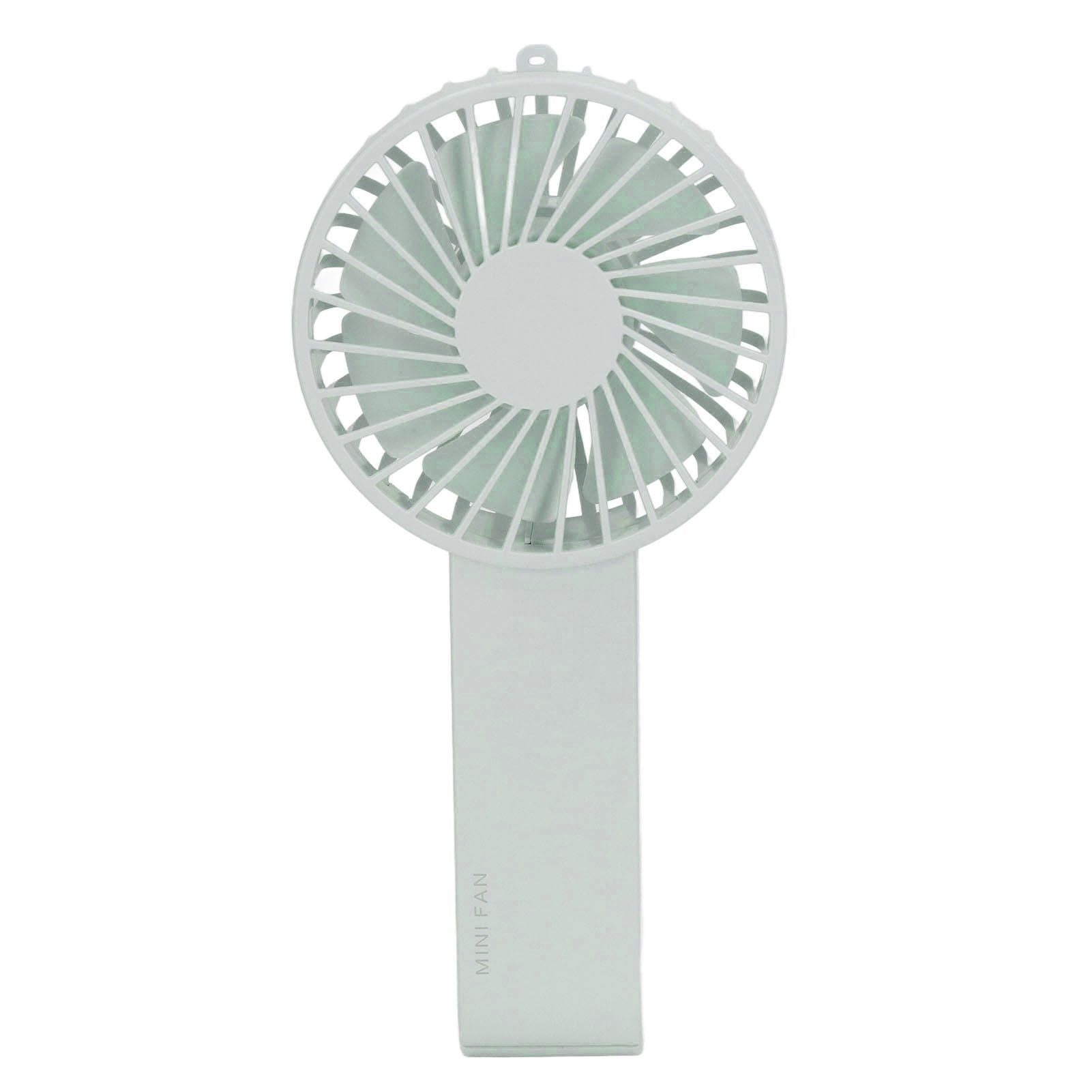 Mini Handheld Fan Foldable Portable Fan USB Rechargeable Fan For Home Office Travel Green V1294-YM0521-3113230055913