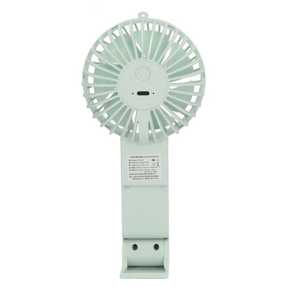 Mini Handheld Fan Foldable Portable Fan USB Rechargeable Fan For Home Office Travel Green V1294-YM0521-3113230055913