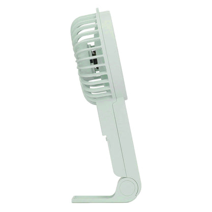 Mini Handheld Fan Foldable Portable Fan USB Rechargeable Fan For Home Office Travel Green V1294-YM0521-3113230055913