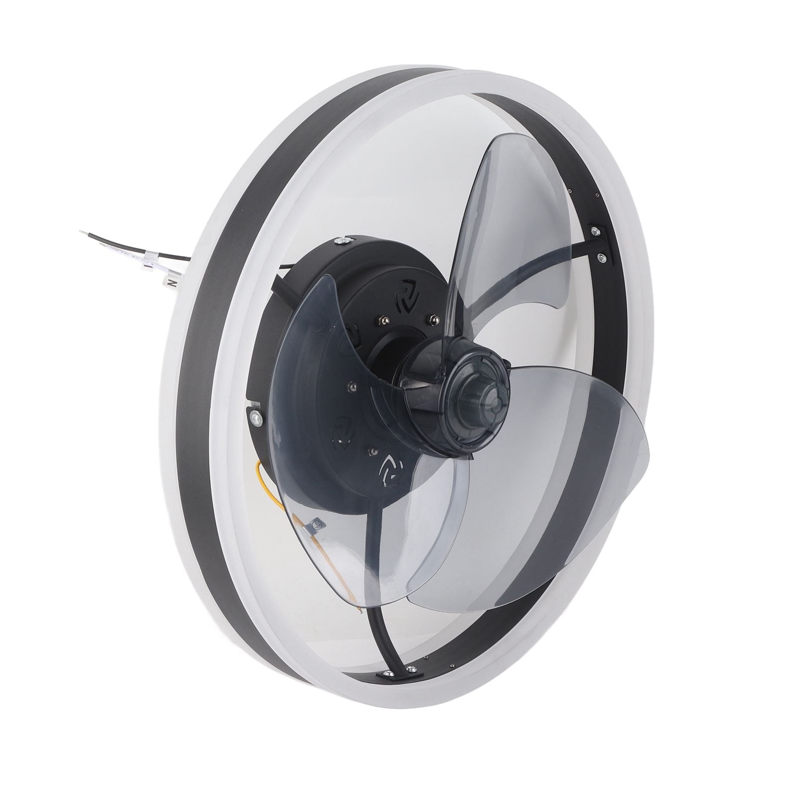 Ceiling Fan Light 6 Speed Remote Control 3 Color LED Ceiling Fan Lamp for Living Room 110V V1294-YM0521-3113230062311