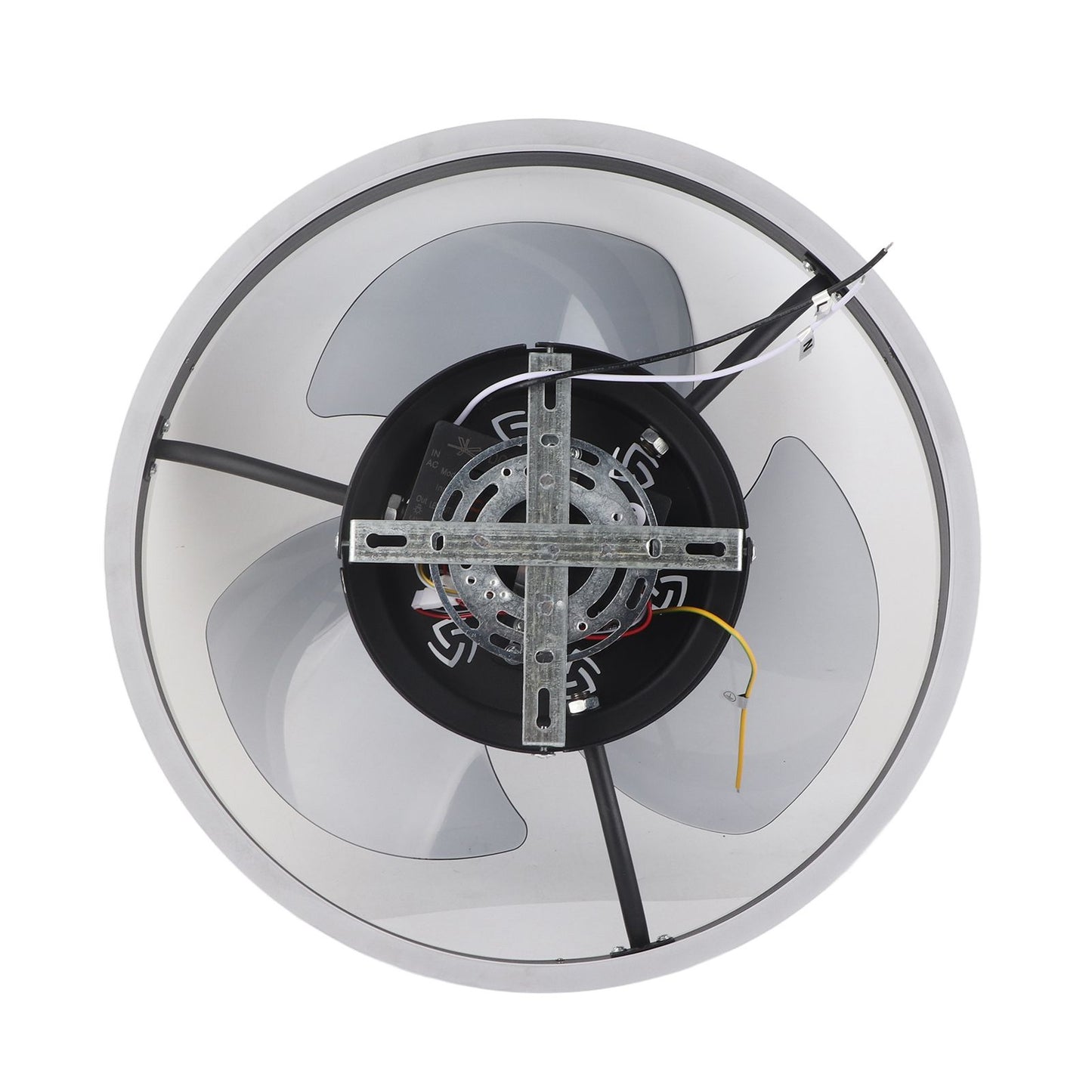 Ceiling Fan Light 6 Speed Remote Control 3 Color LED Ceiling Fan Lamp for Living Room 110V V1294-YM0521-3113230062311