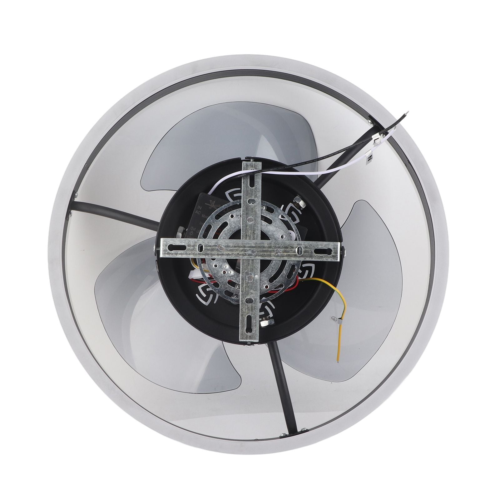 Ceiling Fan Light 6 Speed Remote Control 3 Color LED Ceiling Fan Lamp for Living Room 110V V1294-YM0521-3113230062311