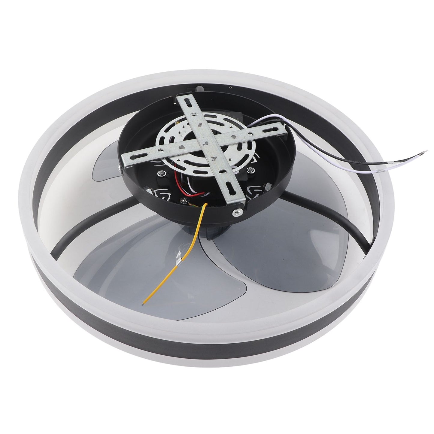 Ceiling Fan Light 6 Speed Remote Control 3 Color LED Ceiling Fan Lamp for Living Room 110V V1294-YM0521-3113230062311