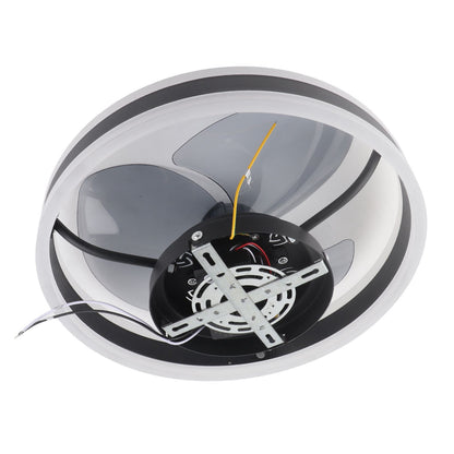 Ceiling Fan Light 6 Speed Remote Control 3 Color LED Ceiling Fan Lamp for Living Room 110V V1294-YM0521-3113230062311