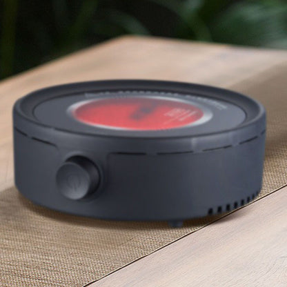 Silent Electric Tea Stove Small Ceramic Hot Plate for Boiling Water Making Coffee Knob Adjustment CN Plug V1294-YM0521-3113230062612