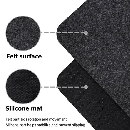 Appliance Heat Resistant Mat Cuttable Washable Countertop Protector Pad with Slider Function for Air Fryer V1294-YM0521-3113230064811