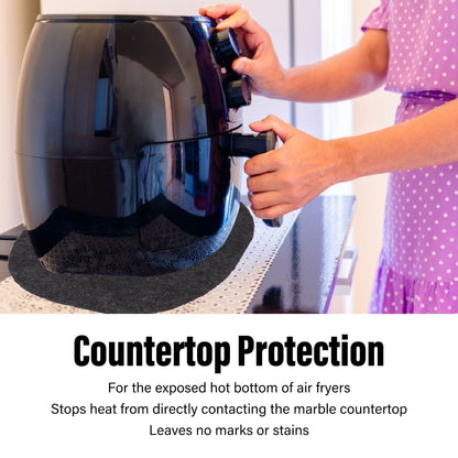 Appliance Heat Resistant Mat Cuttable Washable Countertop Protector Pad with Slider Function for Air Fryer V1294-YM0521-3113230064811