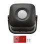 Entrance Welcome Doorbell Infrared Motion Sensor Alarm Detector Audio Player for Shop Store Black V1294-YM0521-3113230070811